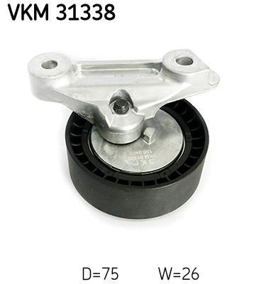 Galet tendeur de courroie d'accessoire SKF ref. VKM 31338